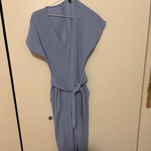 Express size small light blue jumpsuit